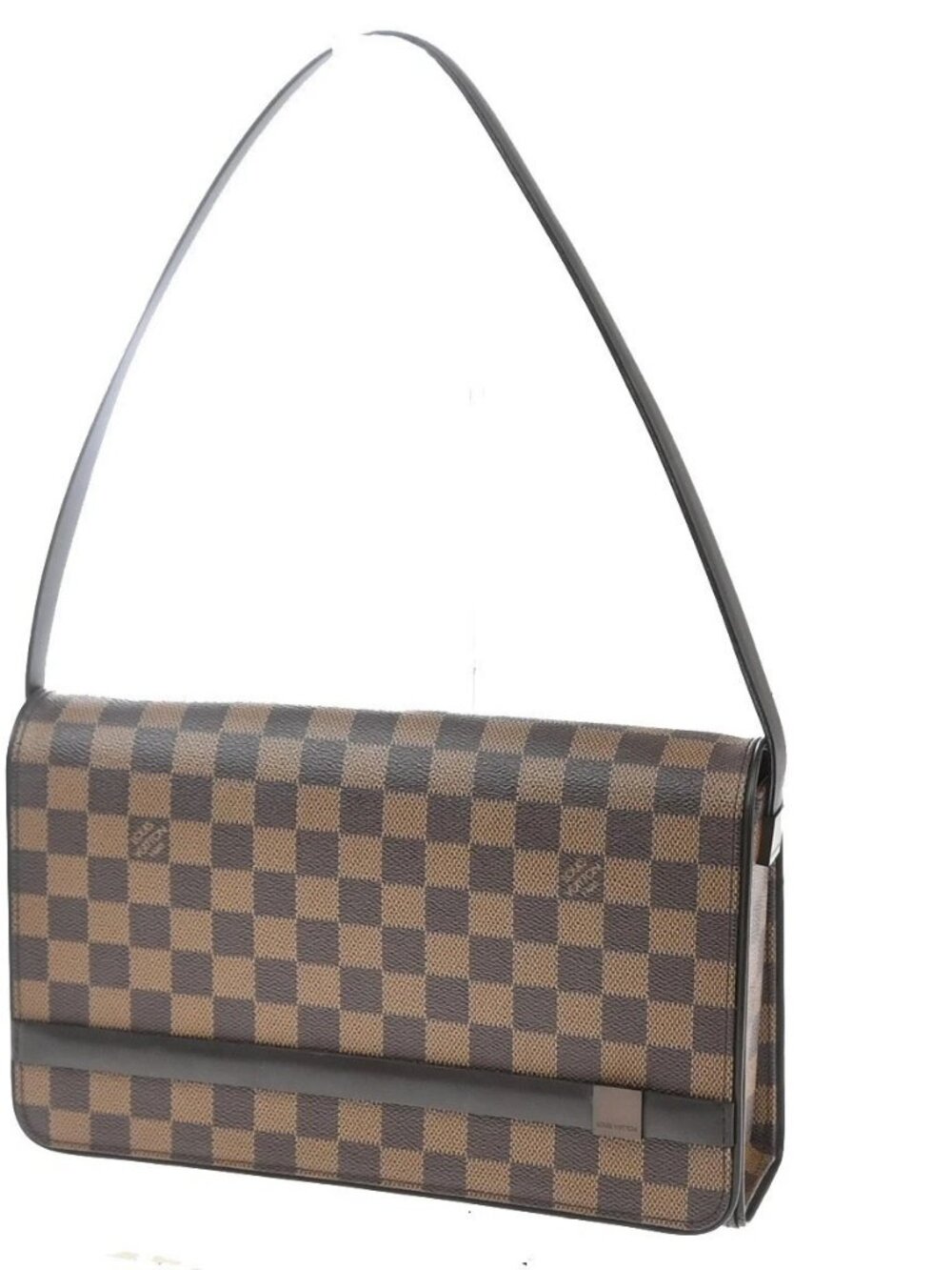 LOUIS VUITTON Tribeca Long Shoulder Bag Damier Ebene Leather BN N51160 16YJ327